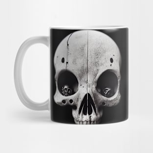 Surreal Alien Skull Artwork, Species Artwork Mug